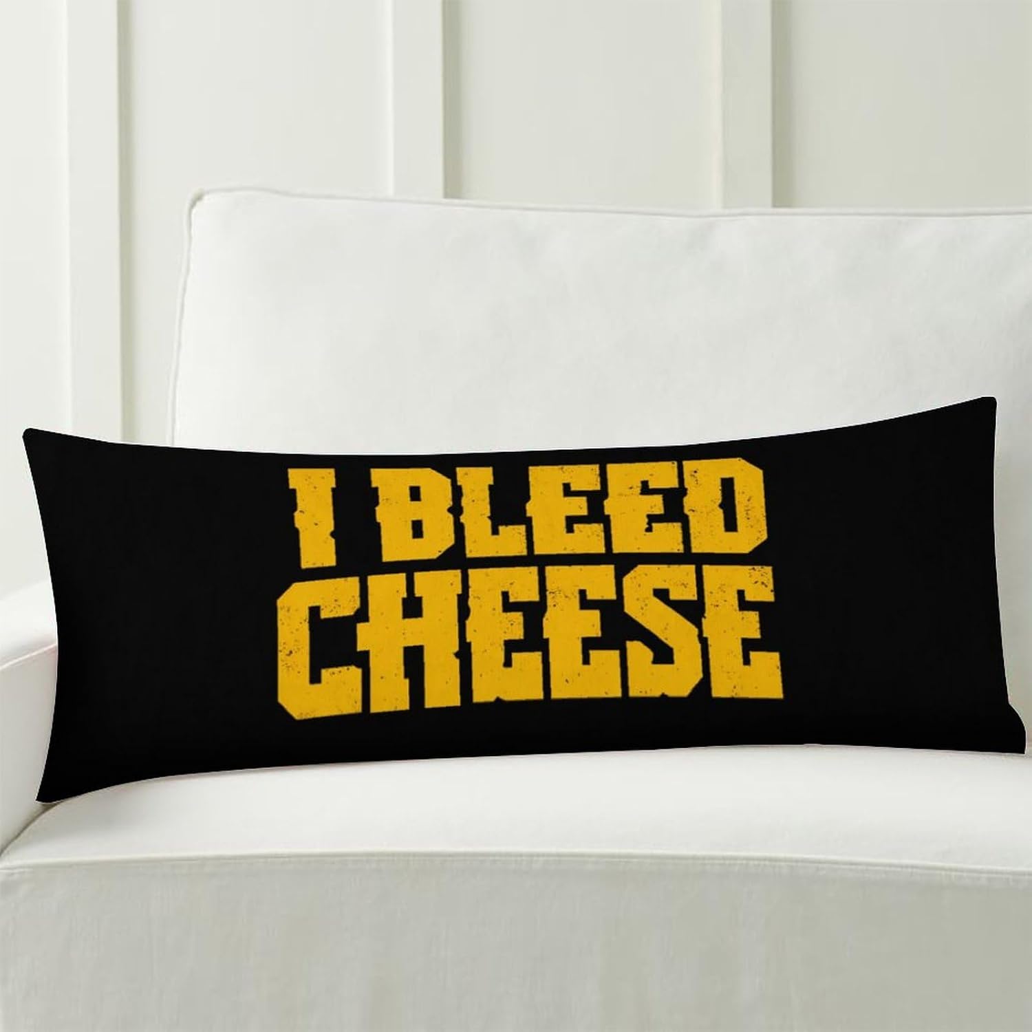 I Bleed Cheese Body Pillow Cover Long Cushion 18.9x53.1 Inch