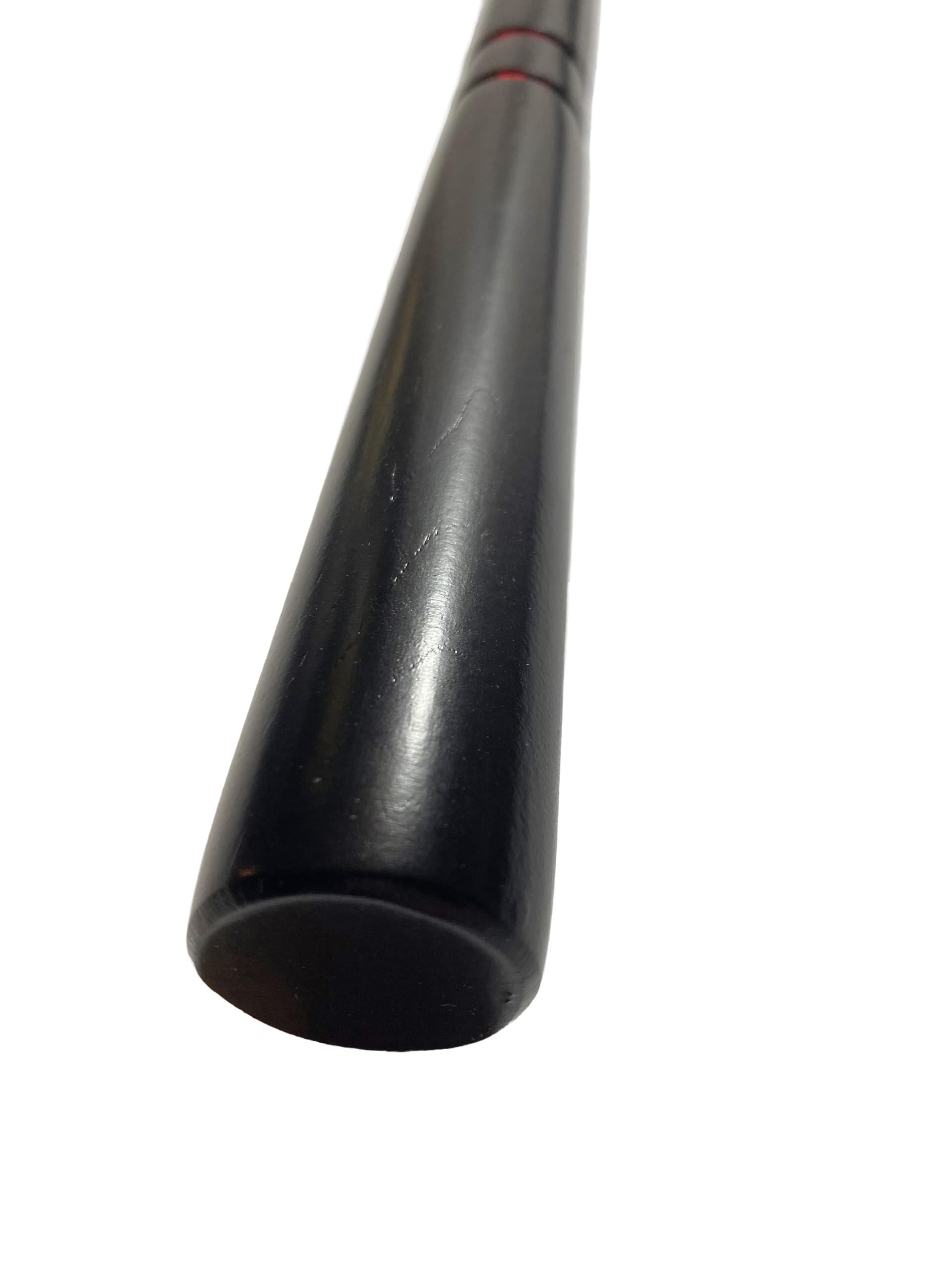 Set Escrima Stock schwarz mit Waffentasche - 65 cm stabile Ausführung - Trainingsstick Arnisstock Holz Eiche Kurzstock Kali Kampfsport, Kali Arnis SV