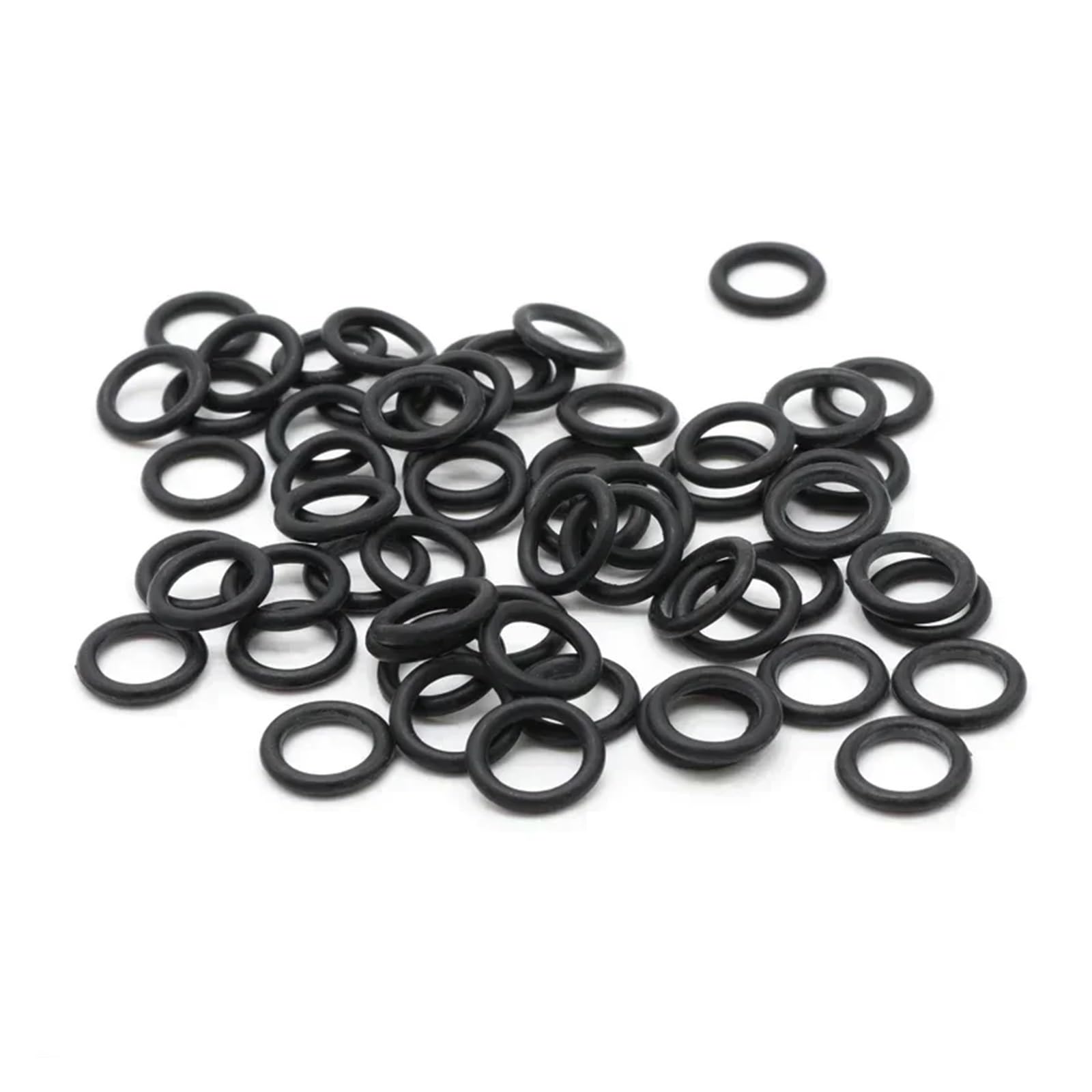 50 juntas tóricas NBR negras CS de 3 mm diámetro exterior, 9-210, arandelas sellado goma for grifos aire acondicionado coche, reparación plomería a presión(OD 37mm ID 31mm)