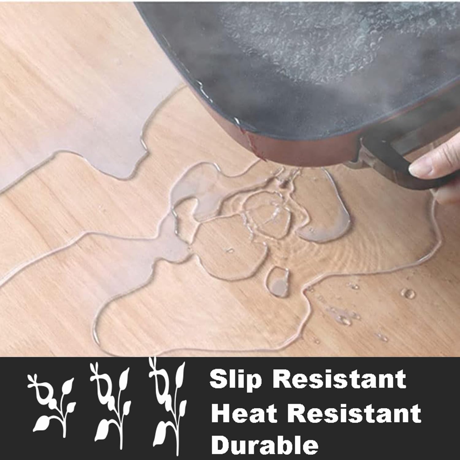 Table Cloth Pad 1.5mm Thick 16x24 20x27.6 24 x 39 27.5x55 31.5x63 40x71 Inches Plastic Table Cover Protector Tablecloth for Dining Room Table (Size : 31.5x39in)