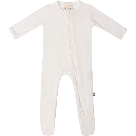 Extra Soft and Breathable Kyte Baby Zipper Footie