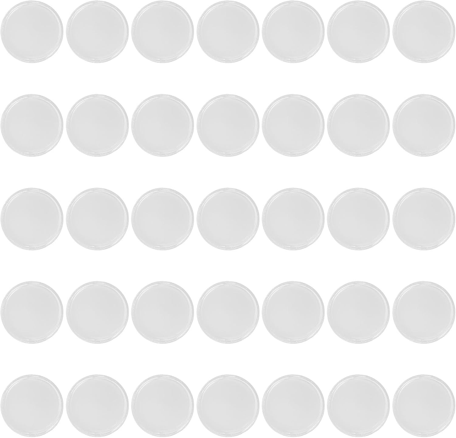 UPKOCH 100pcs Portable Coin Protector Capsules Professional Coin Holder Collection Supply for Collectors Storage Case