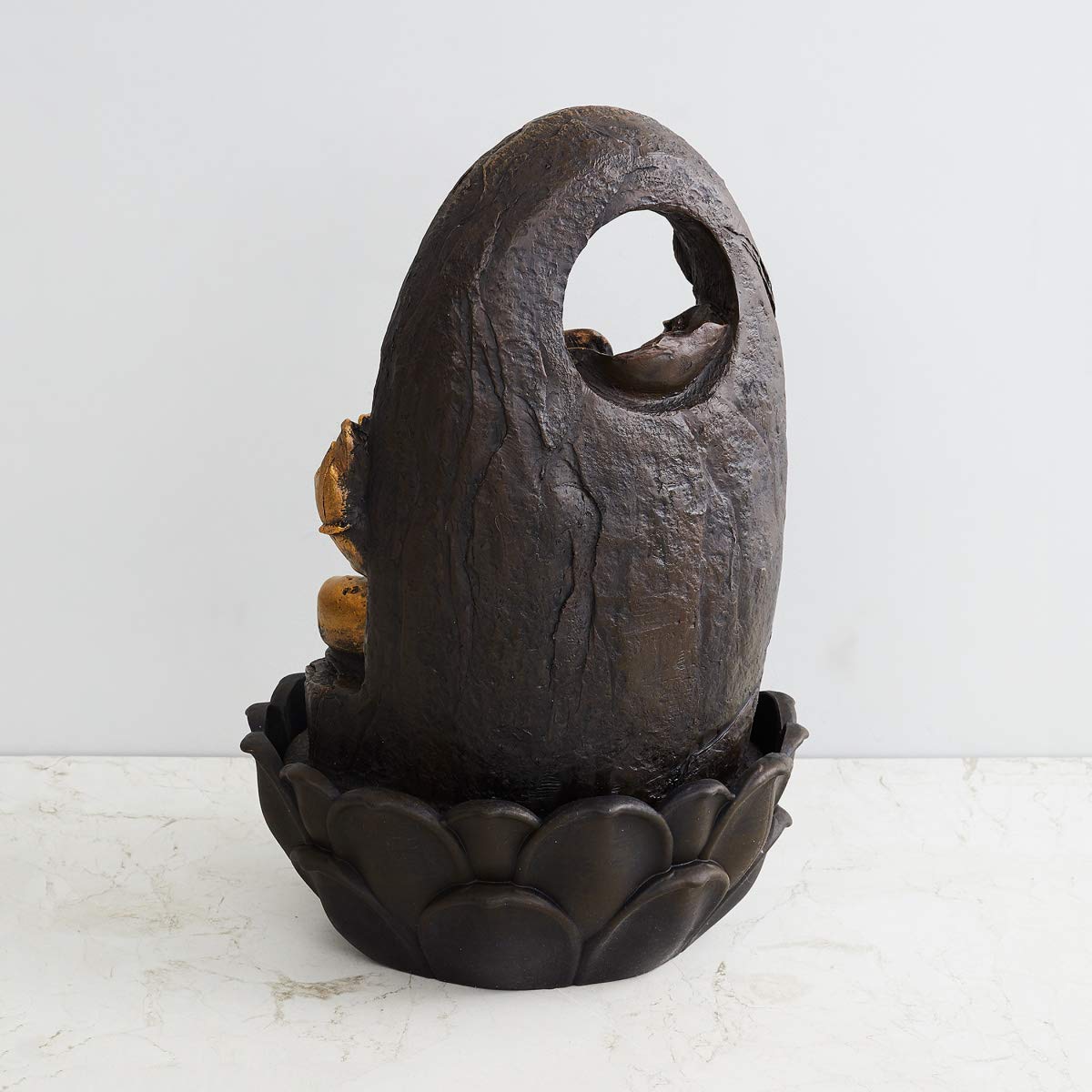 Ganesh Fountain - Tranquil Indoor Water Feature -4