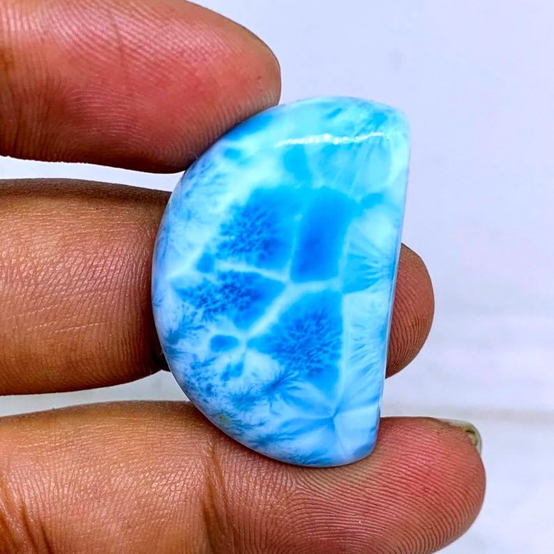 Pierre de larimar véritable de collection GH_NAT_07351 pour joaillerie - 2