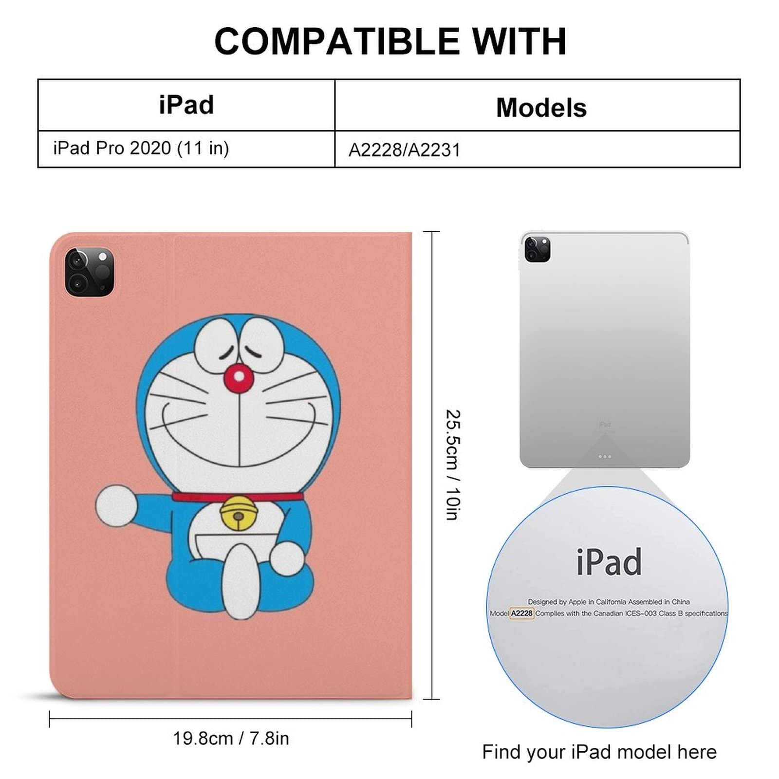 Amazon.co.jp: ドラえもん iPad Pro 11 ケース 2021/2020モデル兼用