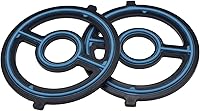 Vista 6 de Junta de enfriador de aceite de motor 2PCS para Mazda 3 5 MX-5 Miata CX-7 LF0214700