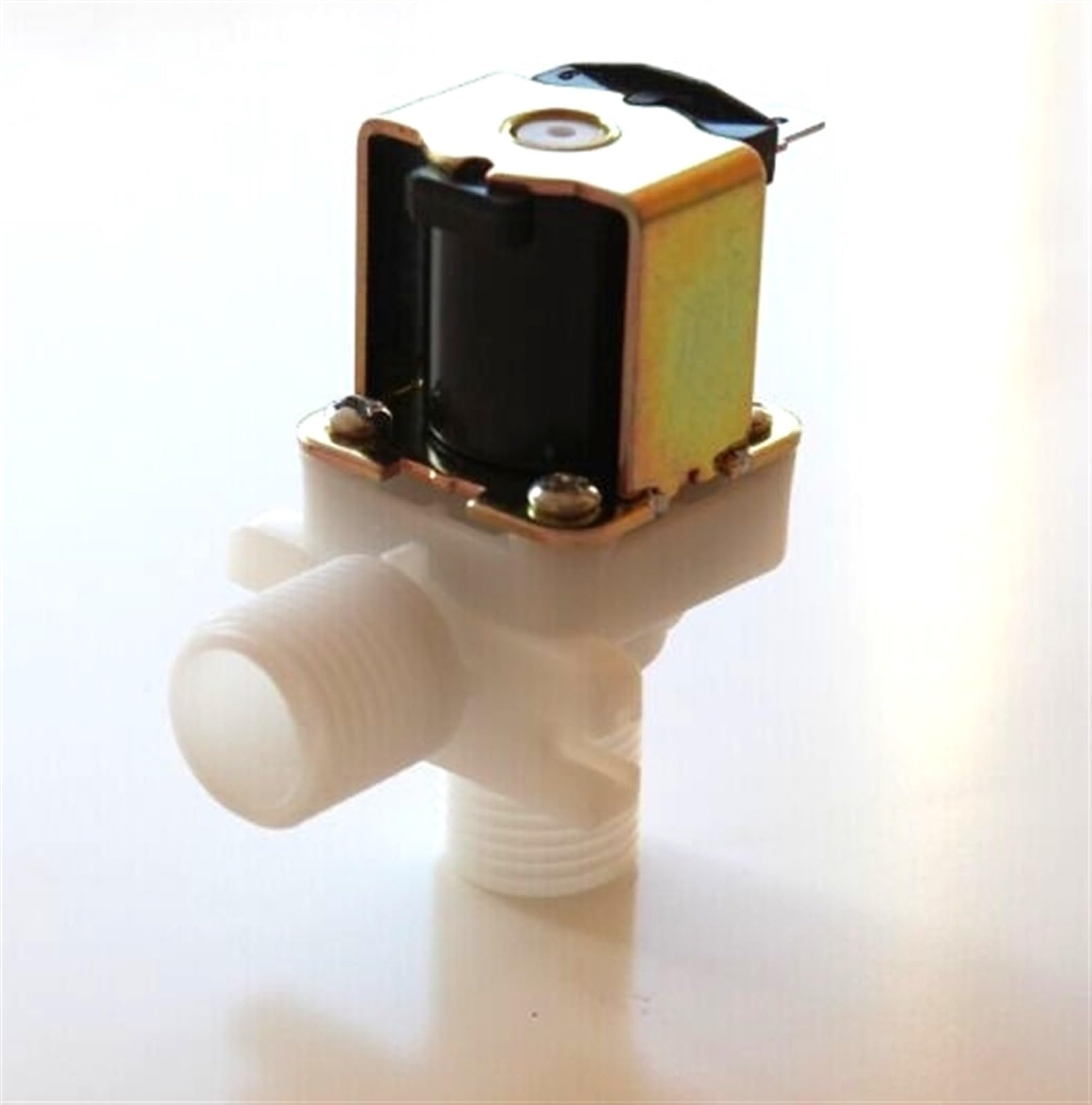 IEUMJNAT 20mm Normally Closed Water Electric Solenoid Valve DC 12V Inlet Flow Switch 0.02-0.8Mpa 1Pcs