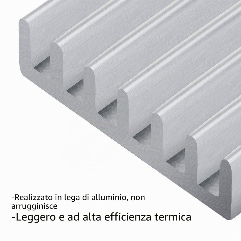 4 Dissipatori In Alluminio 40x40x20mm – Alette Di Raffreddamento Anodizzate Nere/argento Per Chip GPU, VGA, CPU, IC, LED, Con Nastro Termico