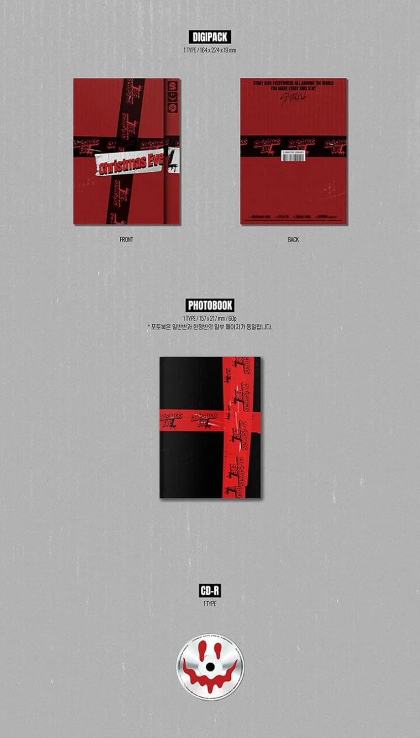 Amazon.com: Stray Kids Christmas Evel Holiday Special Single ALBUM