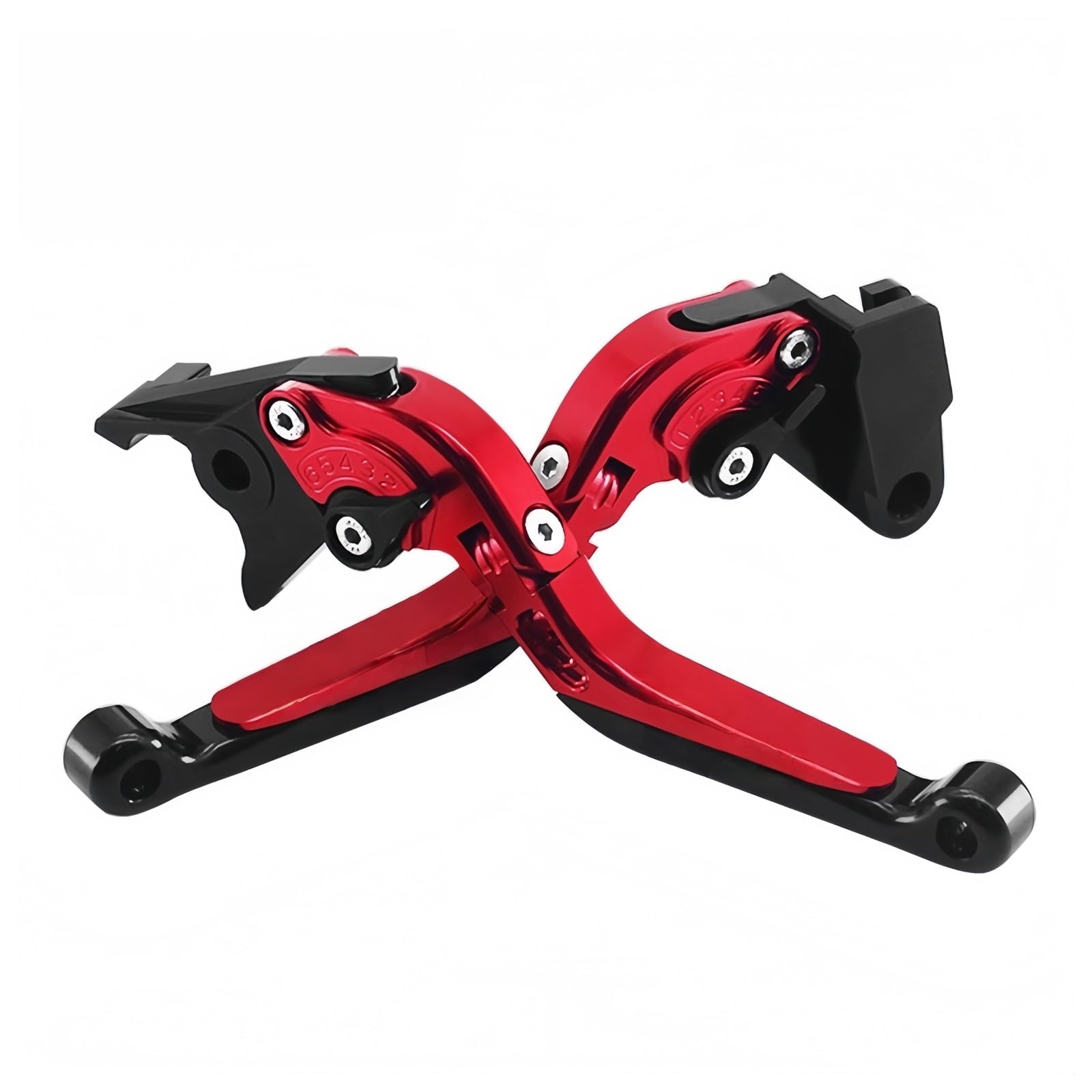 Manetas de embrague y freno TMAX 530 y 500 en aluminio rojo