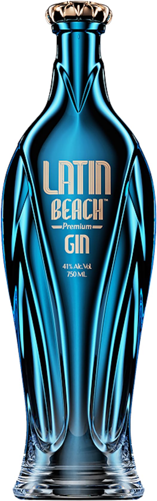 Latin Beach Gin 70cl – Gin Cítrico Tropical con Fruta de la Pasión, Mango y Notas de Cítricos Brillantes