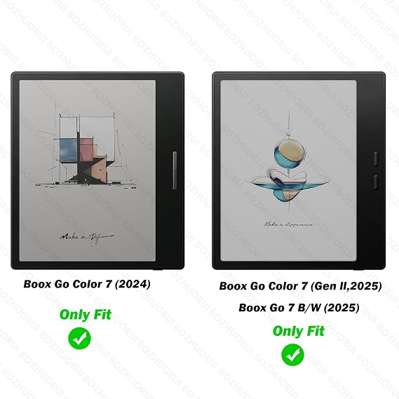 Case for Boox Go 7 & Boox Go 7 Color (Gen I,II),Starry Sky