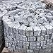 Gray Granite Cobblestone (Belgian Block) Cubes – 4x4x4”+/- Average Nominal Dimensions – Durable Paving Stone for Driveways, Patios & Garden Edging – 20 Lbs - 2Pcs