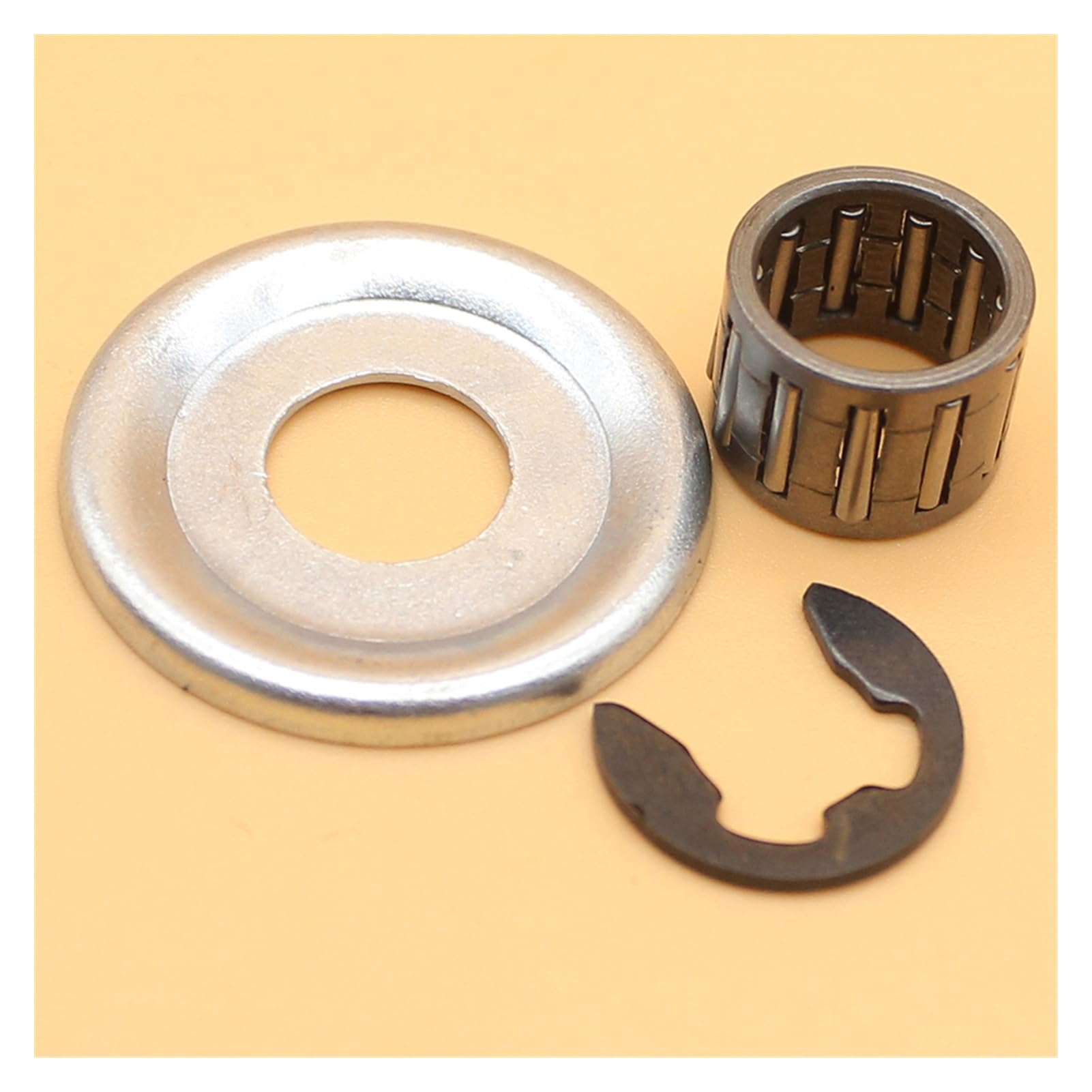 Cojinete de aguja de Clip de arandela de embrague for motosierra STIHL MS170 MS180 MS210 MS230 MS250 017 018 021 023 025, 3 uds.