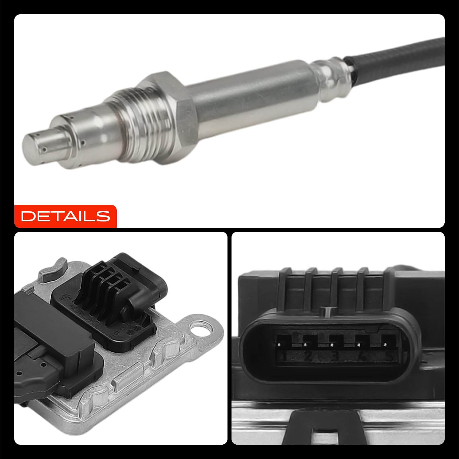 Frankberg Sensore di detonazione Compatibile con Kona OS OSE OSI 1.6 CRDi e-VGT 1.6 CRDi 1.6 CRDi e-VGT AWD 1.6 CRDi Hybrid 48V 1.6 CRDi Hybrid 48V 4WD 2017-2023 Replace# 296502U000, SNS0826A