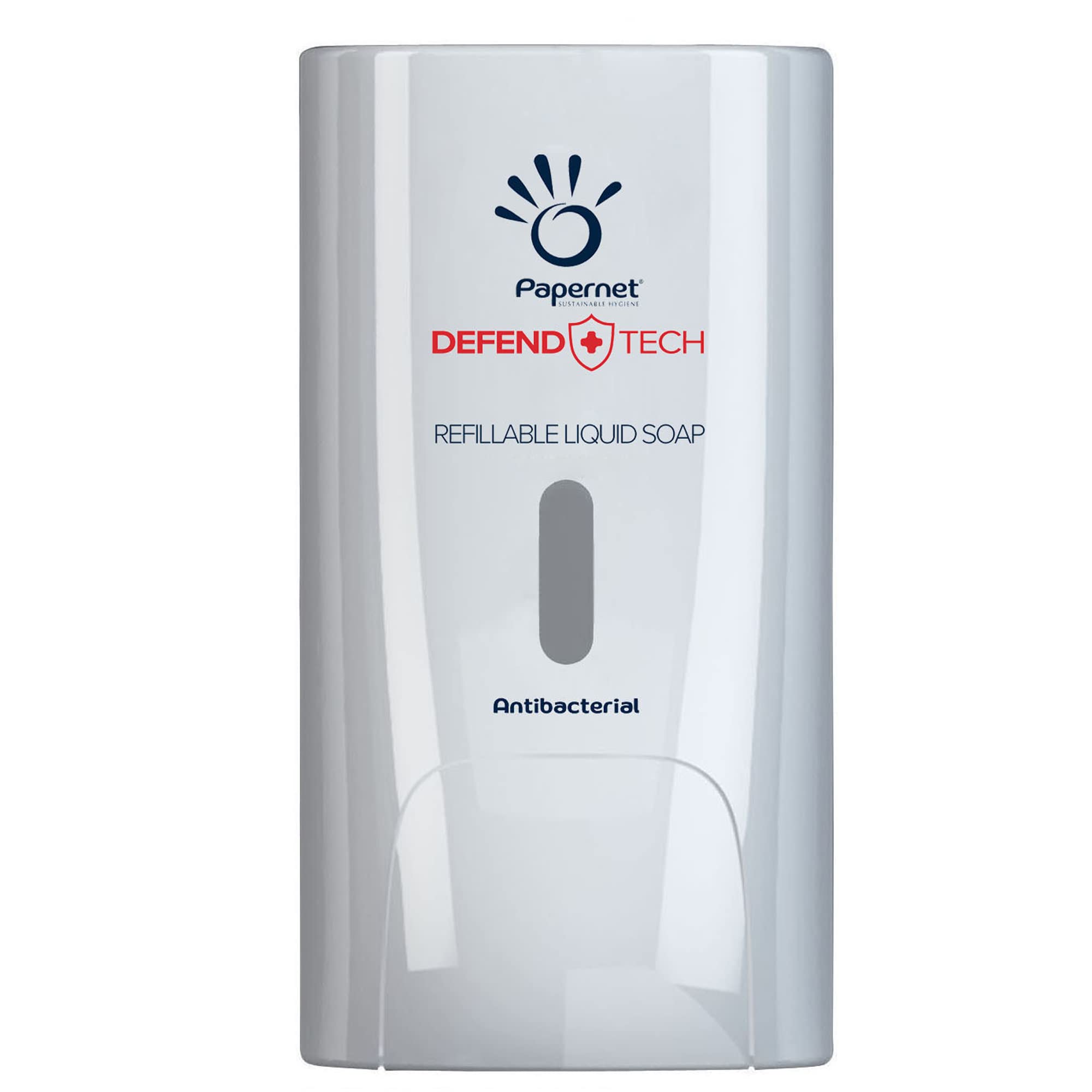Papernet Dispenser Antibatterico Sapone Liquido E Gel Defend Tech