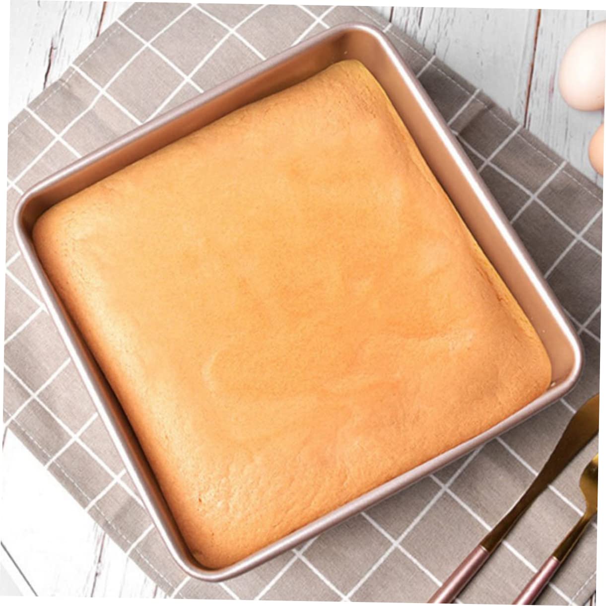 SHOWERORO Quadratische Backform Antihaftbeschichtete Backform Brot Kuchenform Rostbeständig Leicht Zu Reinigen Spülmaschinengeeignet Für Zuhause Und Profis