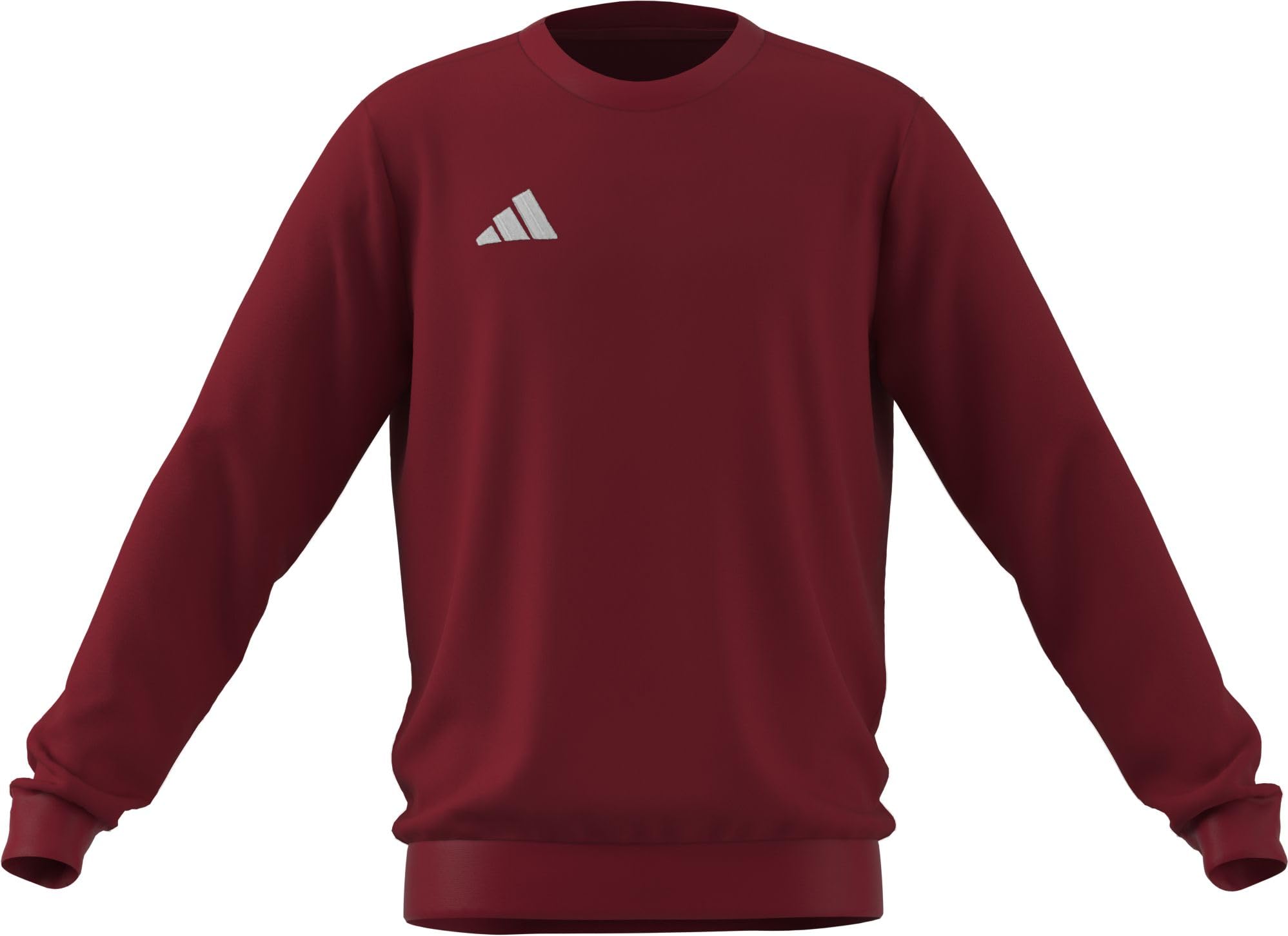 adidas Unisex Kids Entrada26 Sweat Top Kids Sweatshirt, team power red 2/white, 11-12 Years