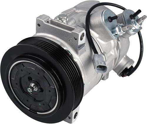 Autoround CO30011C Aire acondicionado AC Compresor de CA con embrague compatible con Jeep Compass Patriot 2009-2017 2.0L 2.4L, Dodge Caliber