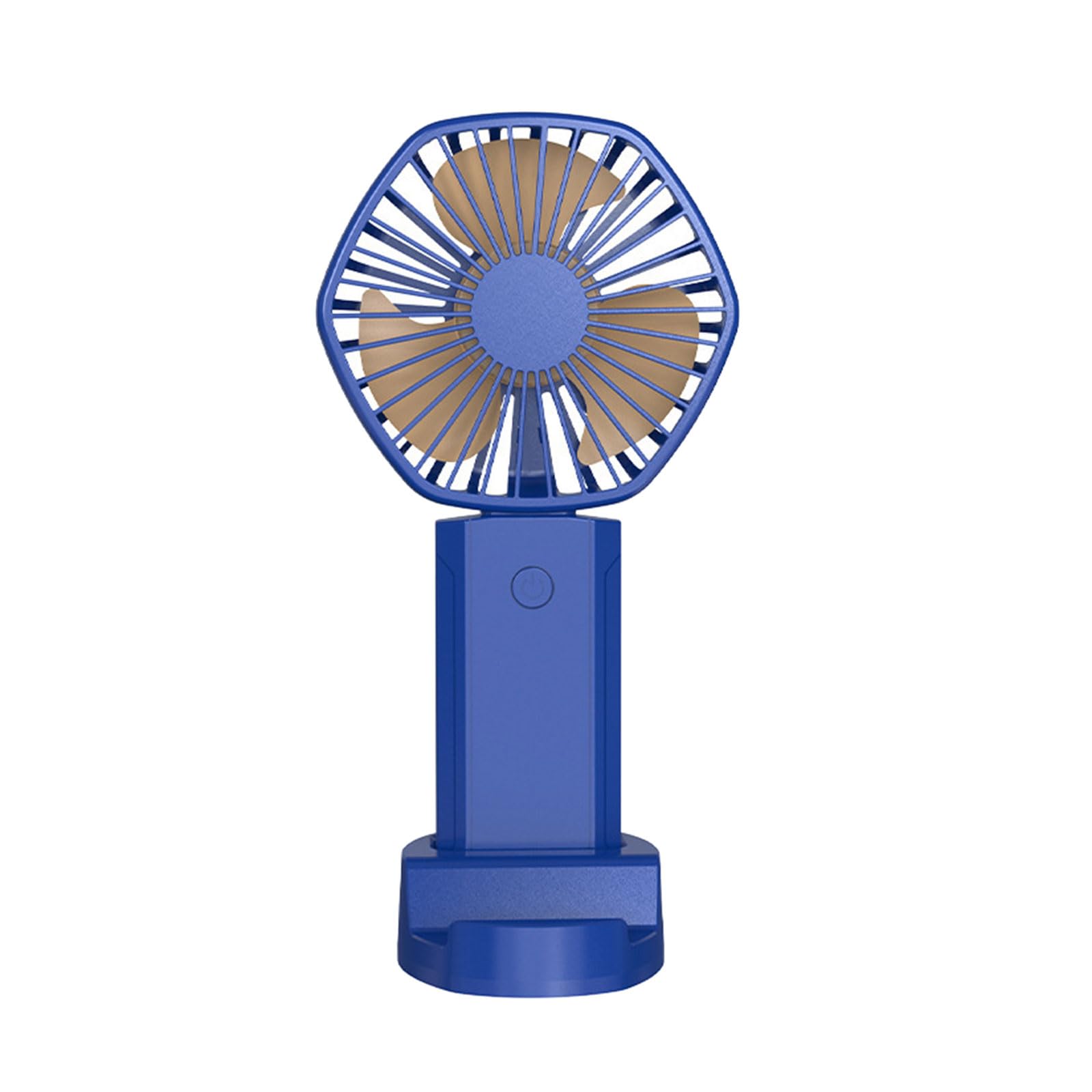 Buxuaaaa Portable Fan 1200mAh Battery Operated Handheld Fan 3 Speed USB Rechargeable Powerful for Outdoor Travel Home