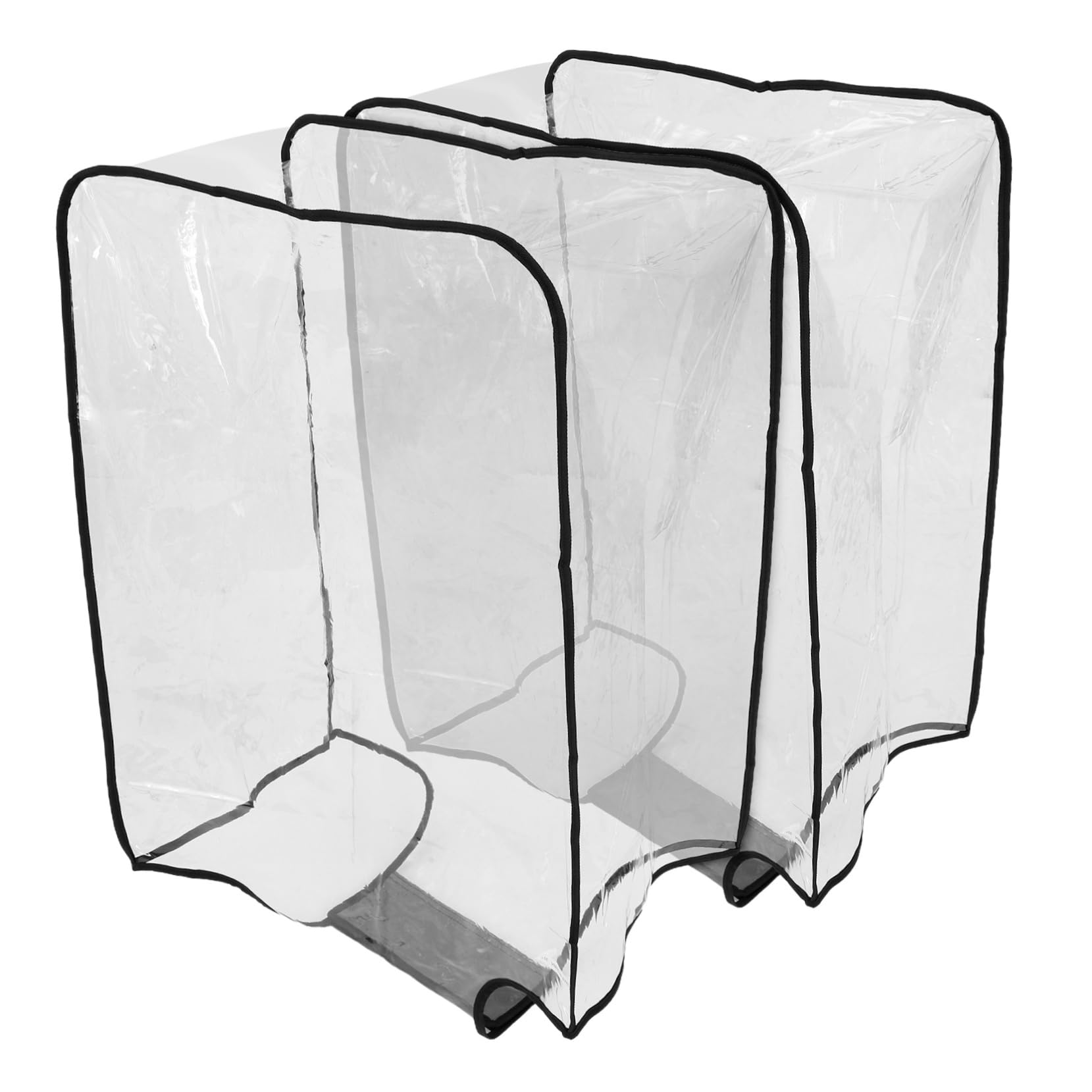 IMIKEYA 2piezas Fundas Protectoras de Equipaje Transparentes de PVC Antipolvo y Antiarañazos Fáciles de Instalar y Quitar para Maletas Viajes