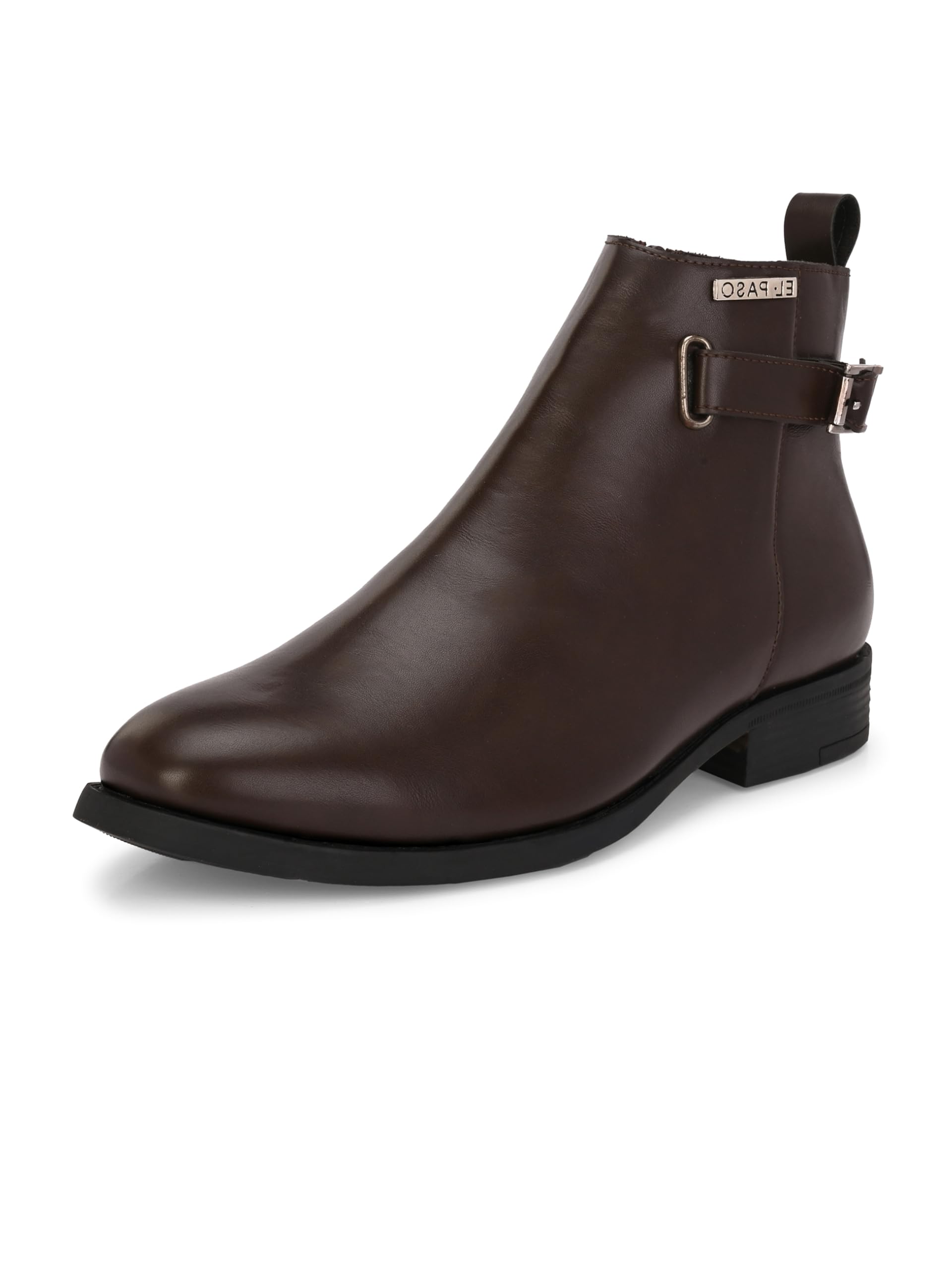 EL PASO Brown Real Leather Boots for Men - 10 UK (B0D94BHKKB) Amazon Price History, Amazon Price Tracker