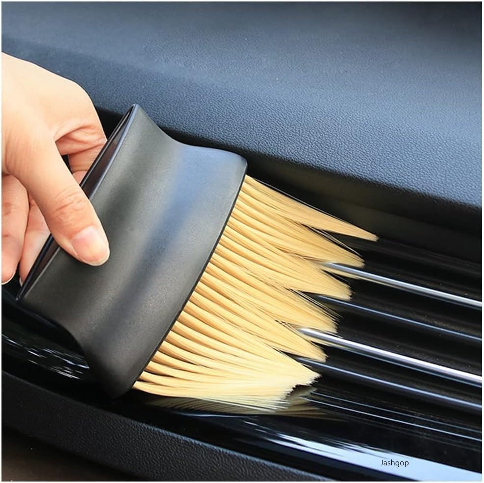 Image of Antson Interior Cleaning Brush Multipurpose Car Interior AC Vent Dashboard Dust Dirt Cleaner Cleaning Brush for Car Interior PC Laptop Keyboard Electronic Gadgets Cleaning Brush (AC Vents Brush)