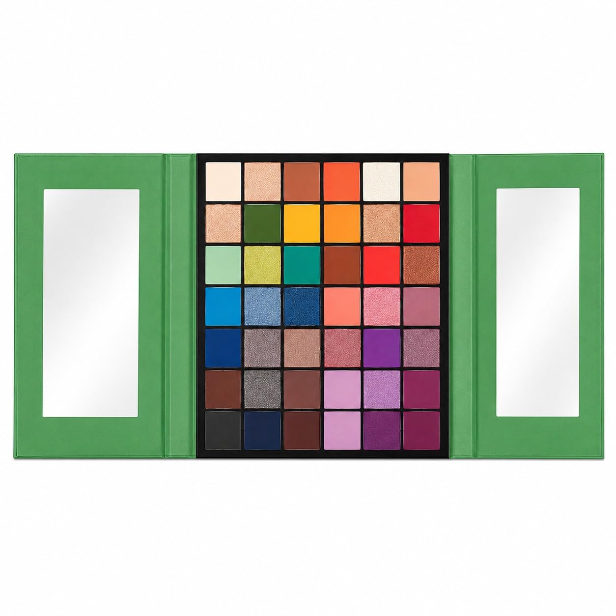 36 Colors Eyeshadow Palette, Highly Pigmented Matte Shimmer & Glitter Eye Shadow Palette, Professional Blendable Long Lasting Makeup Palette, Waterproof Multi Color Eyeshadow Kit for Women & Girls-image-12