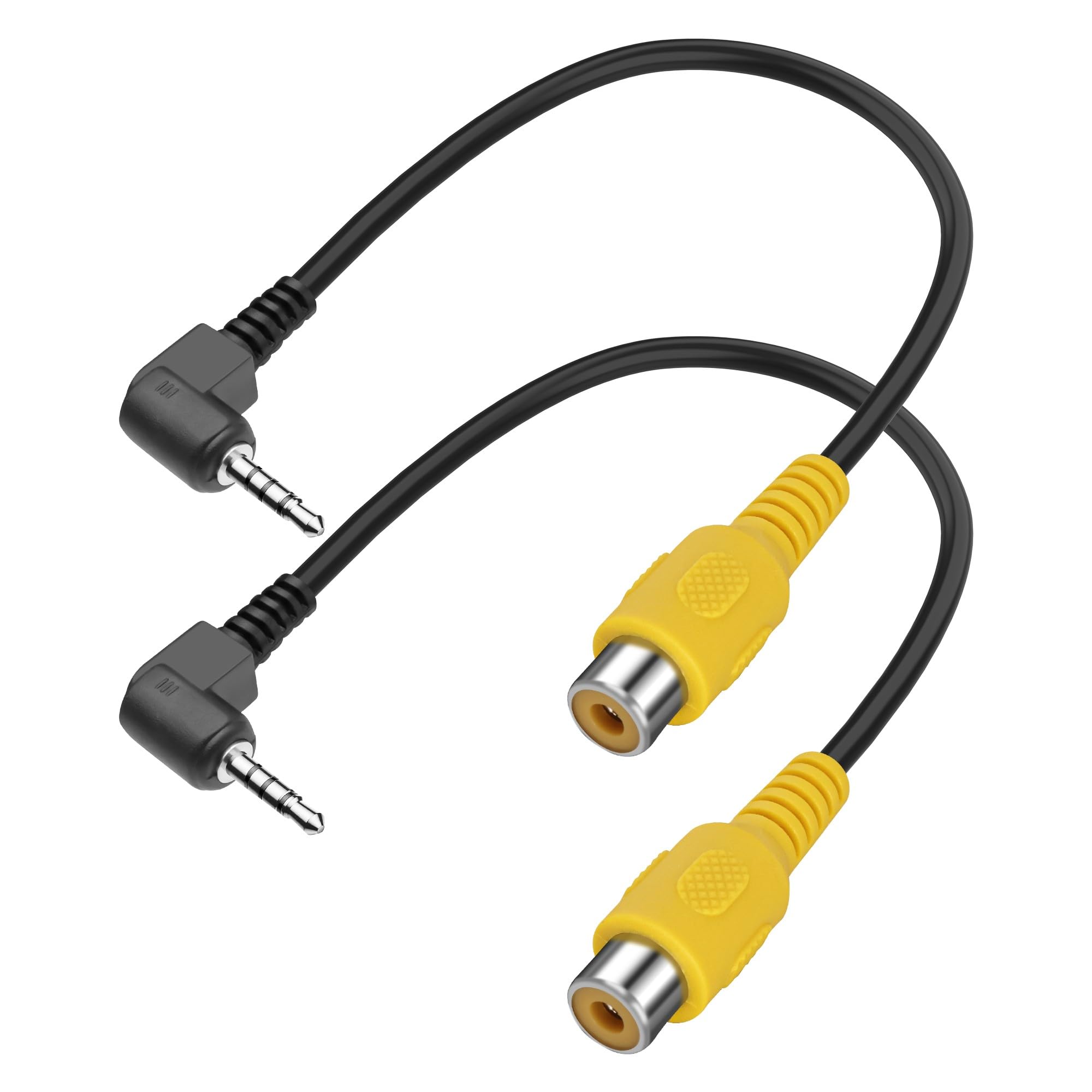 Amazon.com: MEIRIYFA 2.5mm to RCA Video Cable 90 Degree Angle 2.5
