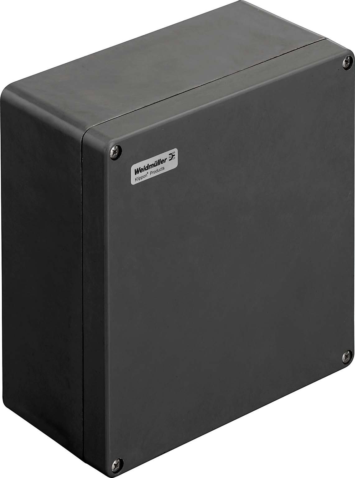 Boîtier KLIPPON POK 252512 Weidmuller 1306120000 noir auto-extinguible