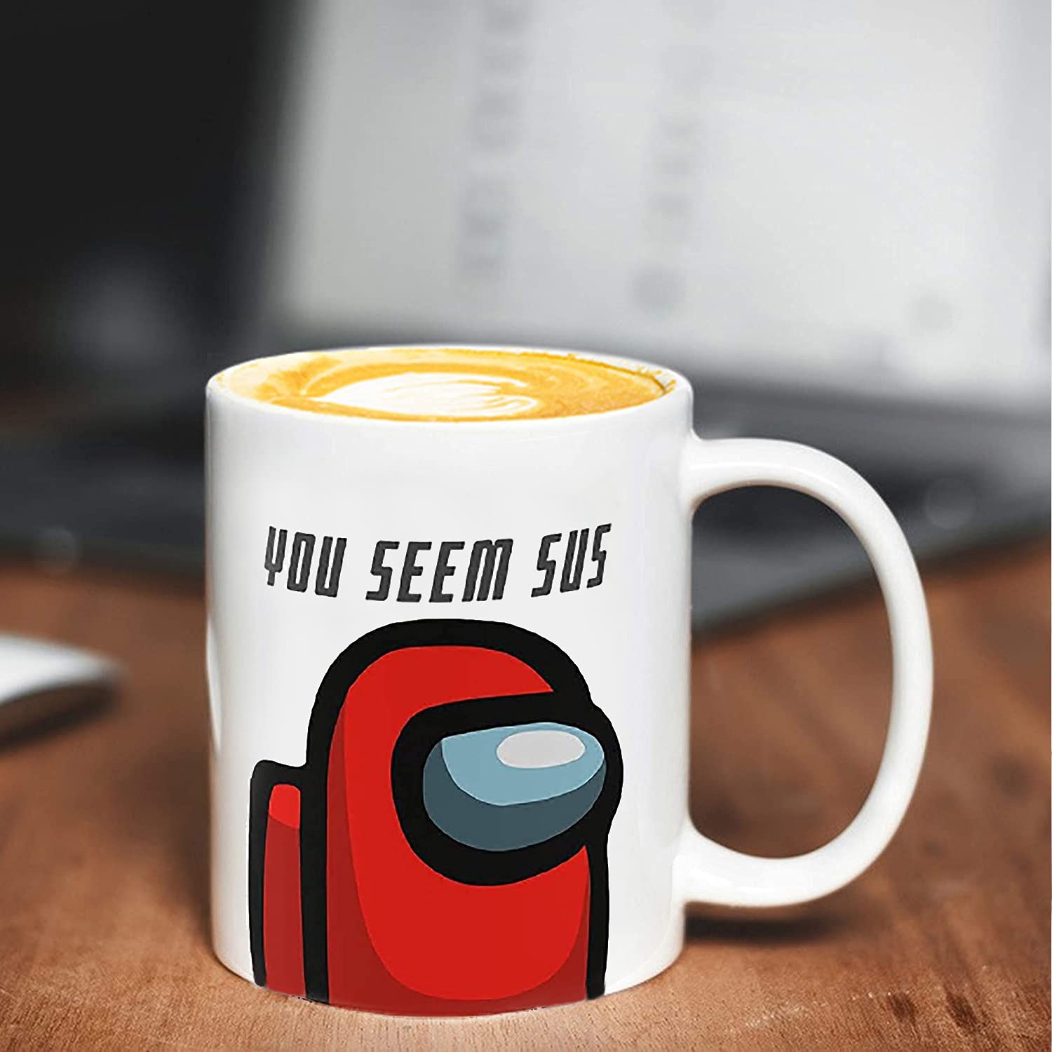 MOSOTA Among Us Mug Pretty Meme Among Us Game Impostor Ceramic Coffee Mug,Tea  Cup, Tumbler Customize 11oz : Amazon.co.uk: Home & Kitchen