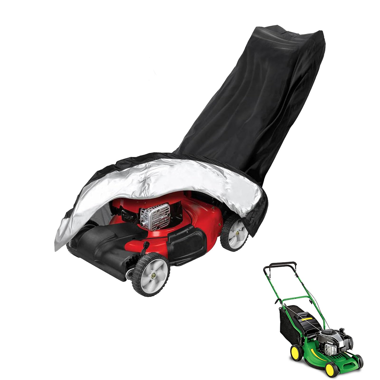 lawnmower cover Compatible with John Deere R40 ,waterproof and sun,suitable for indoor and outdoor use all year round, comes with a storage bag — image 1