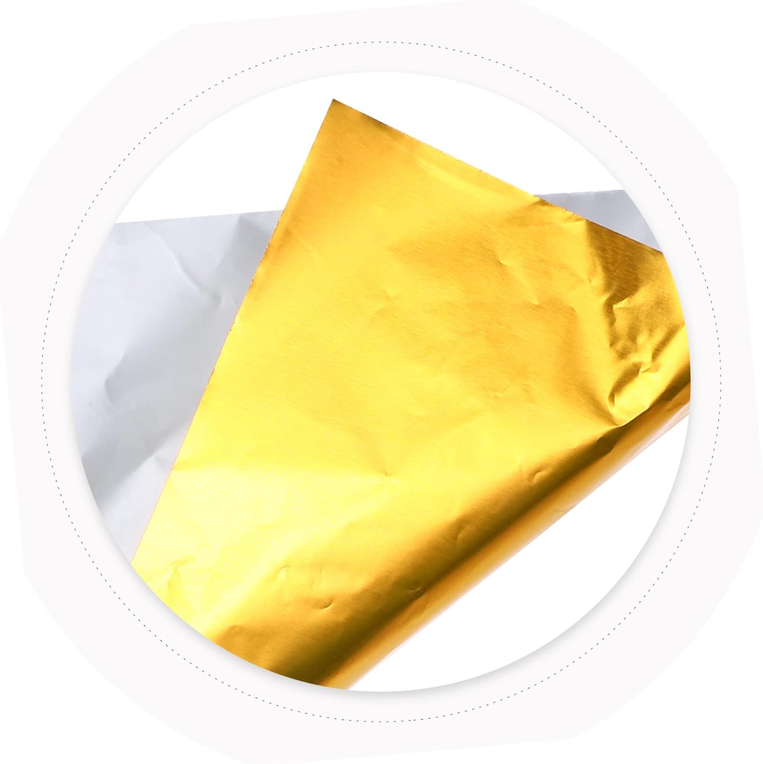 300pcs Square Foil Candy Wrappers Gold Foil Paper for Chocolates Wrapping Papers Candy Making Accessories
