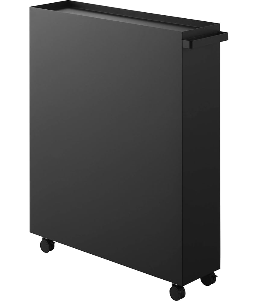 山崎実業(Yamazaki)ハンドル付き隠せる コミックラック ブラック1486 Amazon.co.jp: 山崎実業(Yamazaki) ハンドル付き 隠せる