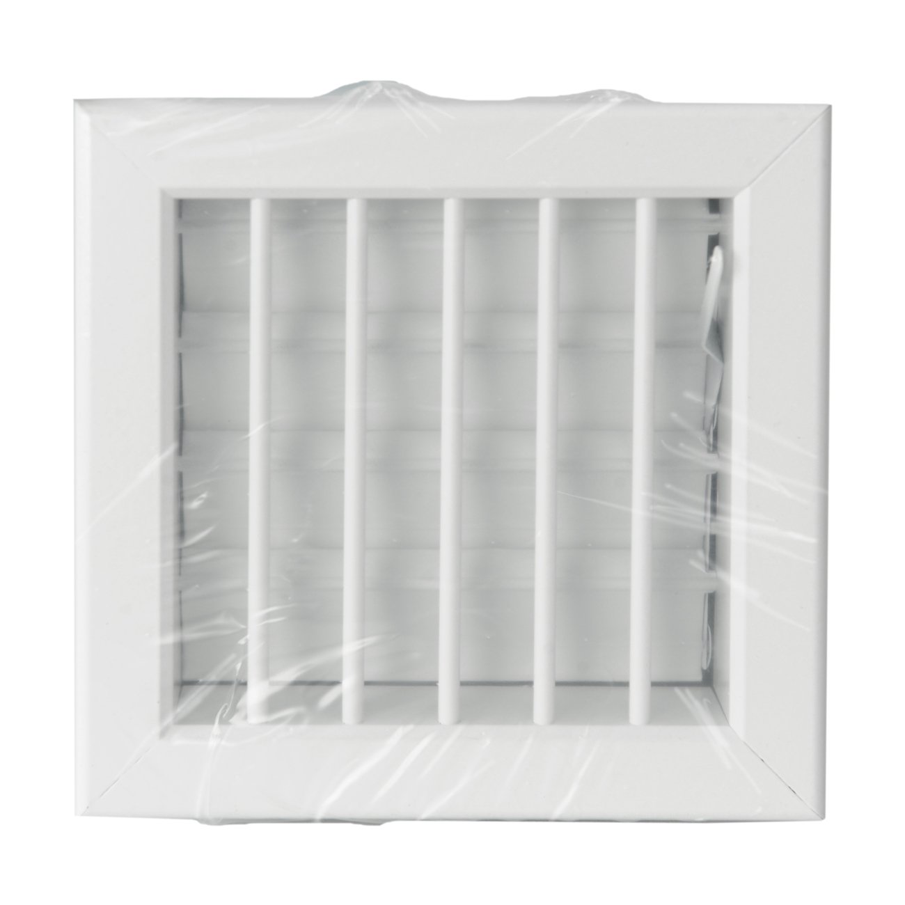 La Ventilazione GCSIB1615120 Griglia Incasso per Camini, Alluminio Verniciato Bianco, 160 x 150 mm