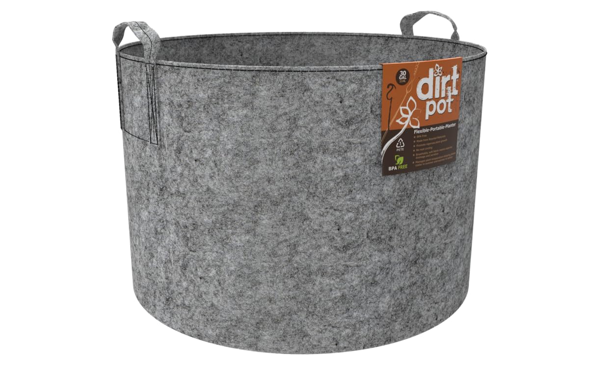 Hydrofarm Dirt Pot HGDB30 Dirt Bag Reusable Planting Pot, 30-Gallon