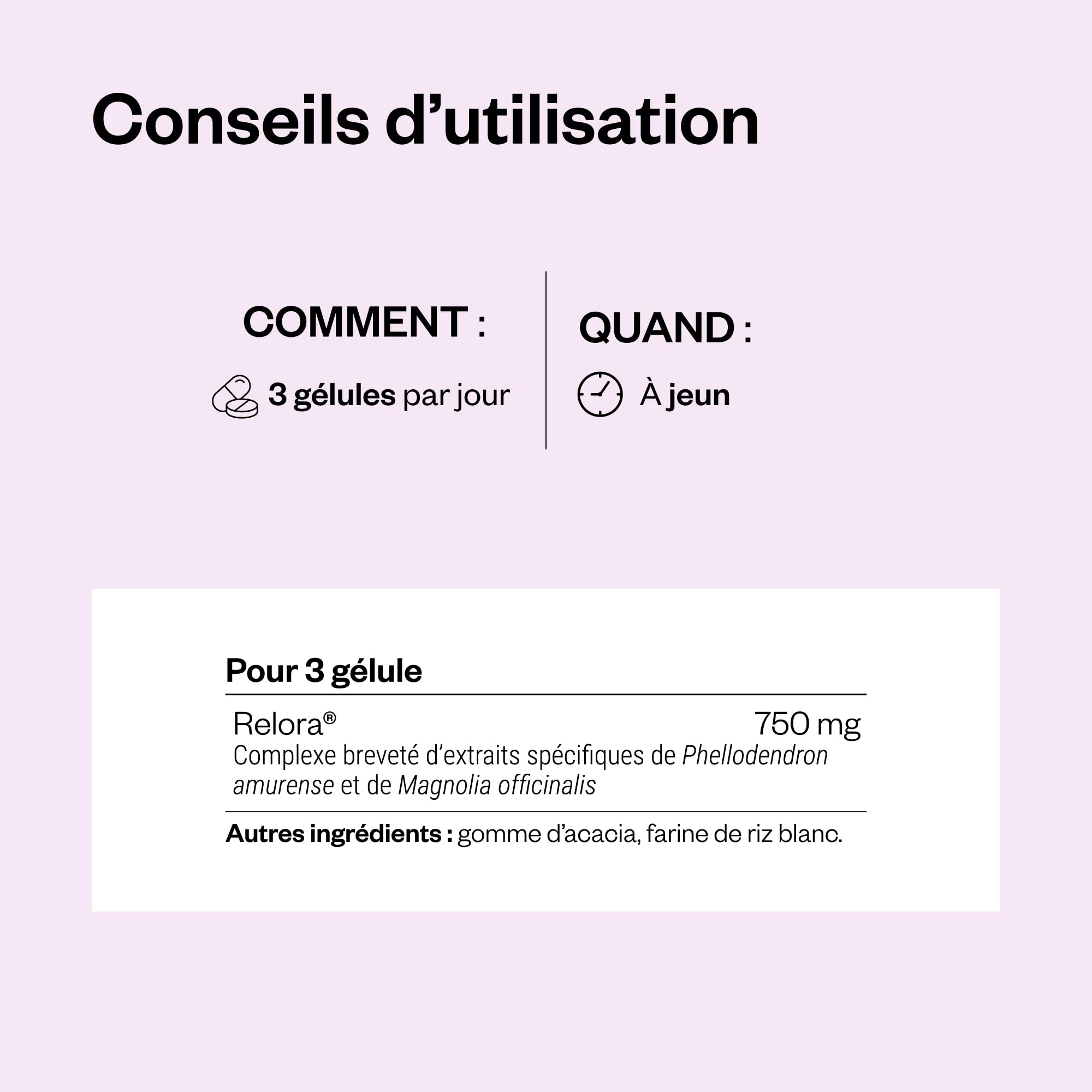 Relora - Contribue à Diminuer les Troubles de l’Humeur - Vegan -SuperSmart