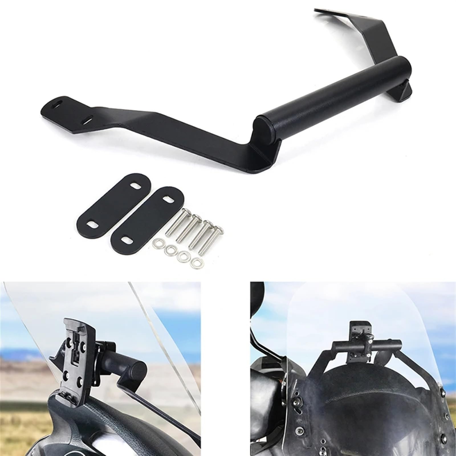 Soporte Navegación Accesorios para Motocicletas Soporte Montaje para Teléfono Móvil Navegación GPS XL 1000V Apto para Varadero XL1000V 2003-2011 Soporte GPS para Motocicleta