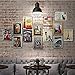 TISOSO Beer Tin Sign Whiskey Vintage Style Wall Art Decor Coffee Retro Decoration for Home Bar Wall Decor Home Gift 12X8 Inch