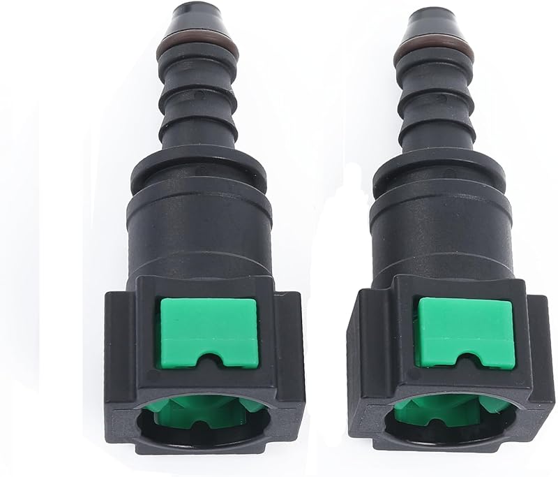 Conector rápido de combustível AC PERFORMANCE plástico fêmea 5/16 SAE para espigão macho 5/16 – Pacote com 2