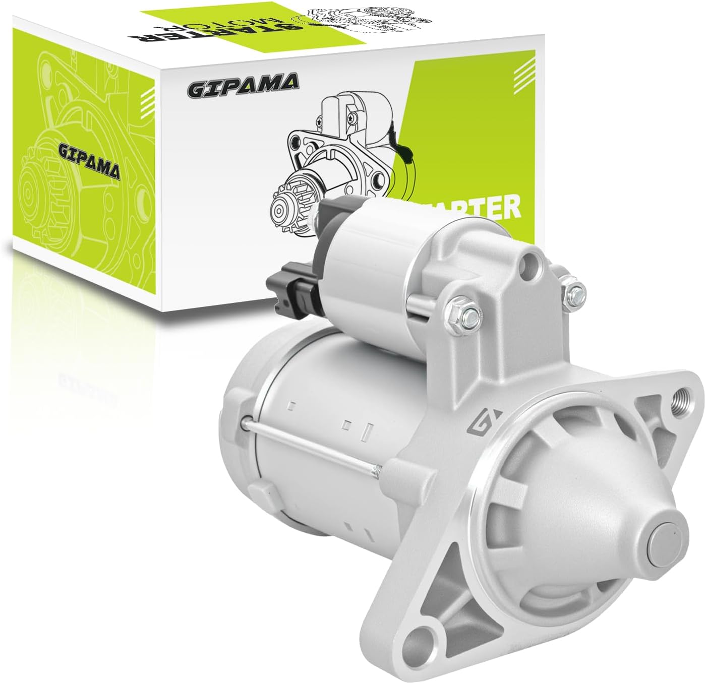 19049N Starter for Pontiac Vibe 2009-2010 & Toyota Corolla 2009-2013, Matrix 2009-2014(19049N Starter)