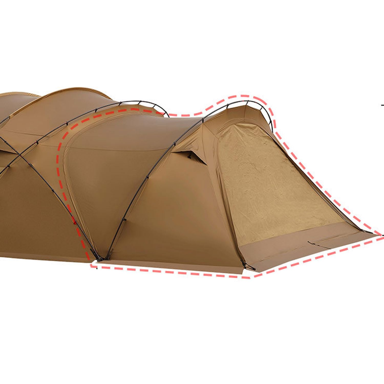 Amazon | 3fulgear 大型シェルター テント jiachong410 beetle16専用