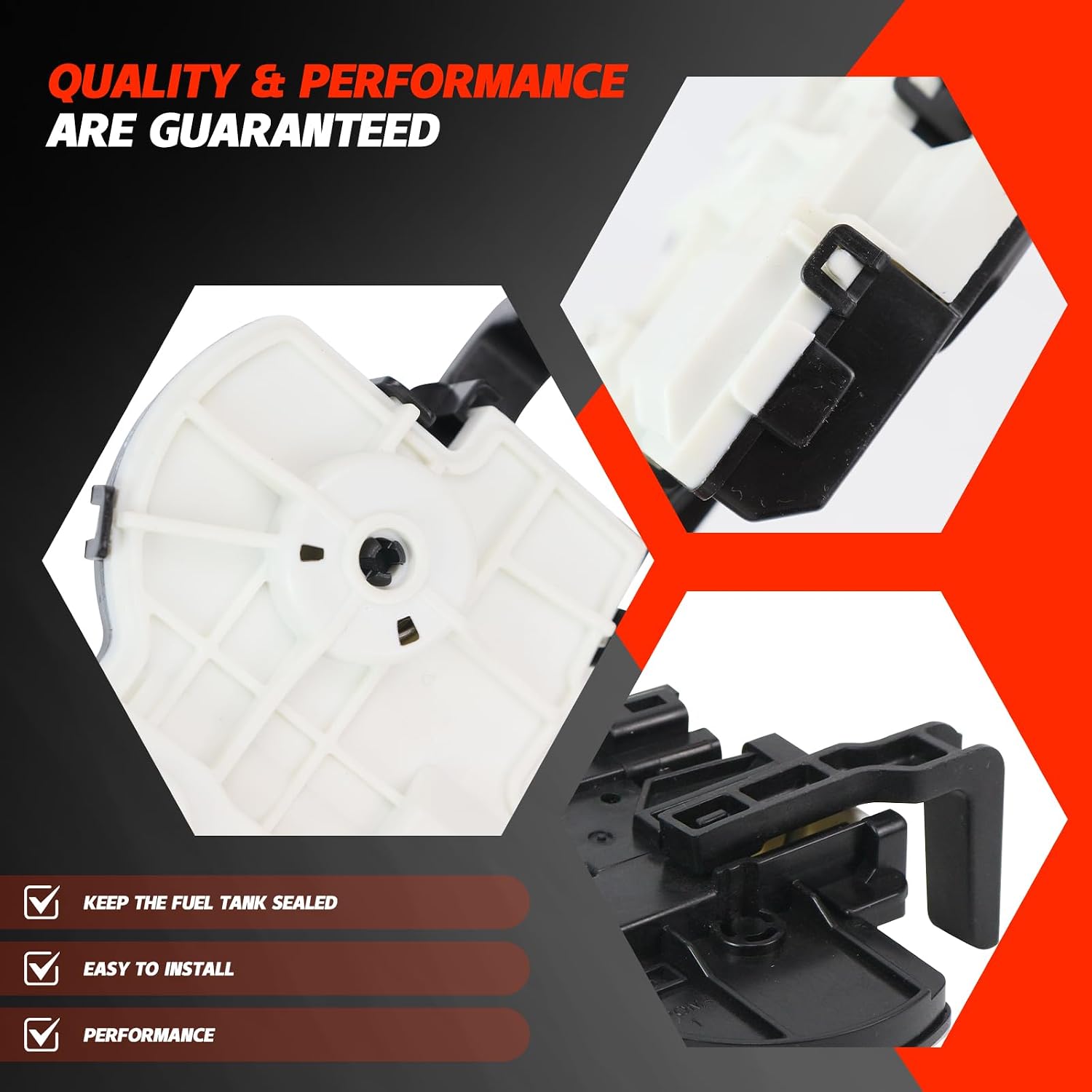 Fuel Lid Actuator Gas Door Assembly Compatible for Toyota C-HR 2018 2019 2020 2021 2022,77030-F4030