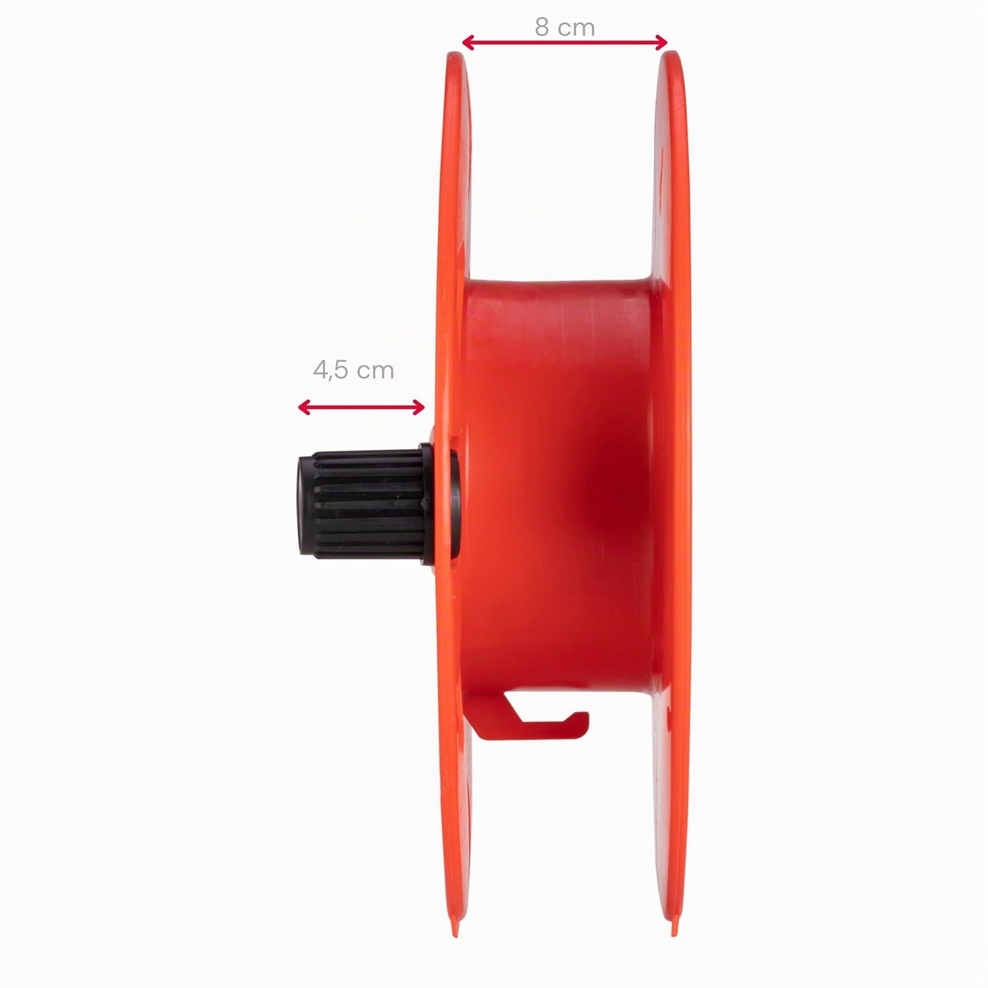 POLY POOL PP2603 Rodillo Carrete de Cable Profesional ROLLY, para Prolongadores Eléctricos, Cuerdas, Tubo Flexible, Adecuado para Cortacésped.