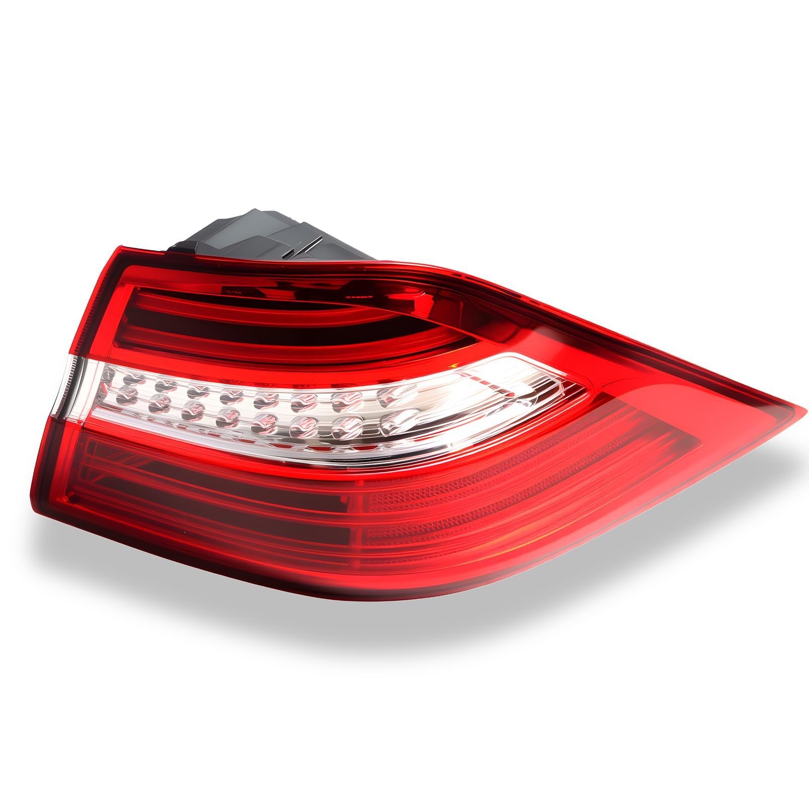 Right Passenger Side Outer Tail Light Assembly Compatible with ML350 ML550 2012 2013 2014 2015 W166 Red Clear Lens Rear Lamp Brake Light A1669063601 MB2805107
