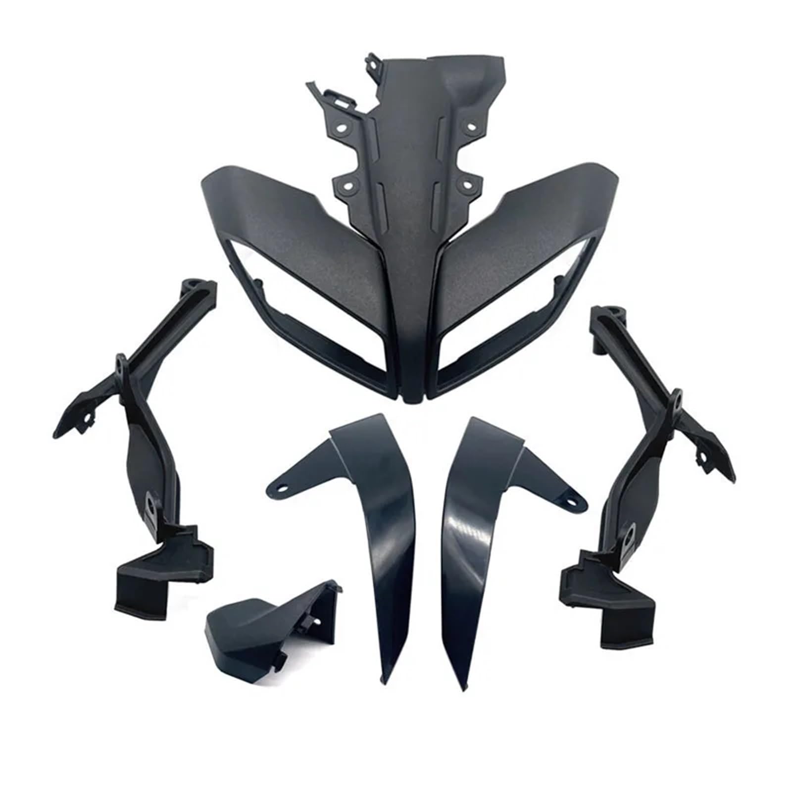 przednia owiewka Pasuje do Yamaha MT09 FZ09 2017 2018 2019 2020 Pełny zestaw osłon wtryskowych nadwozi, osłona panelu osłony(Unpainted-011)