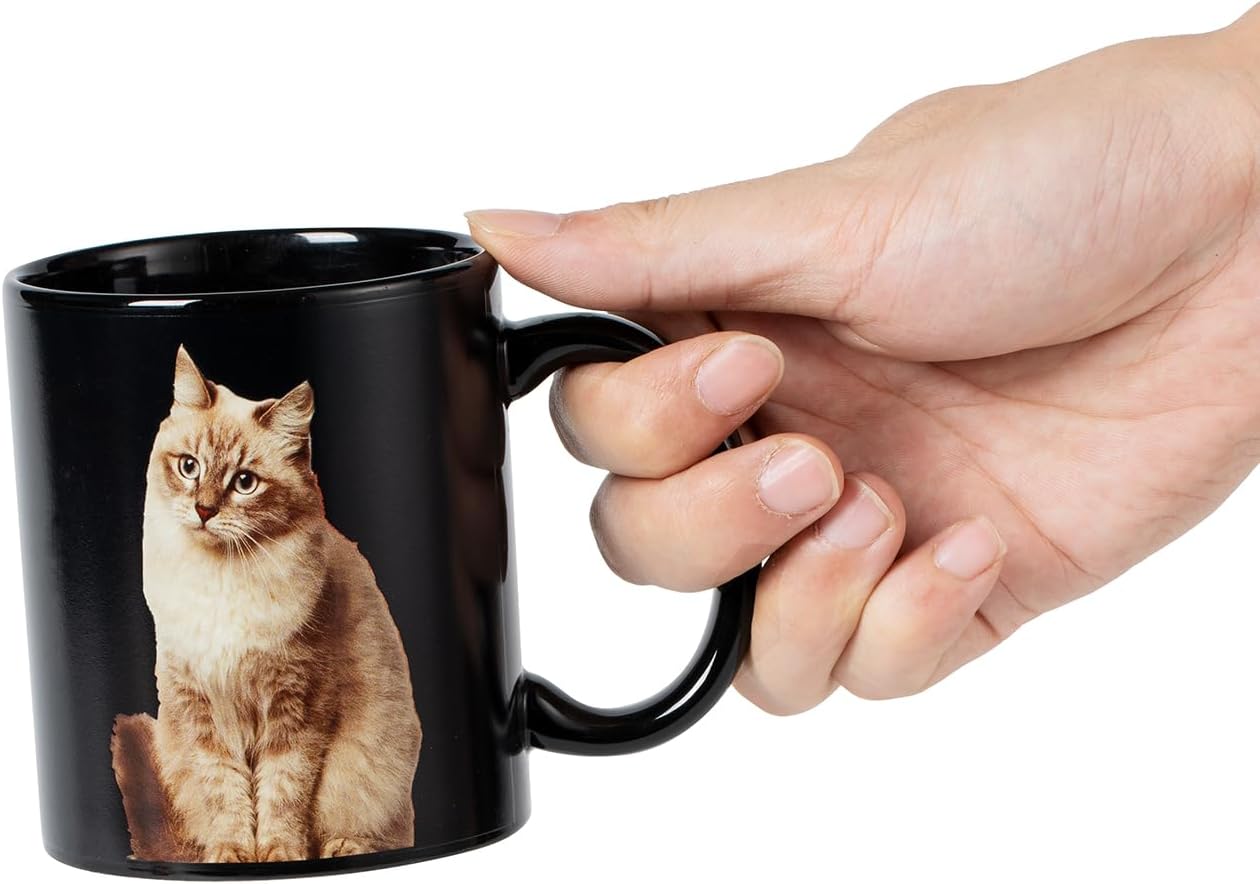 Heat-Change One Cat Leads to Another Coffee Mug 11 oz - Cats Appear with Hot Liquid - Image 9