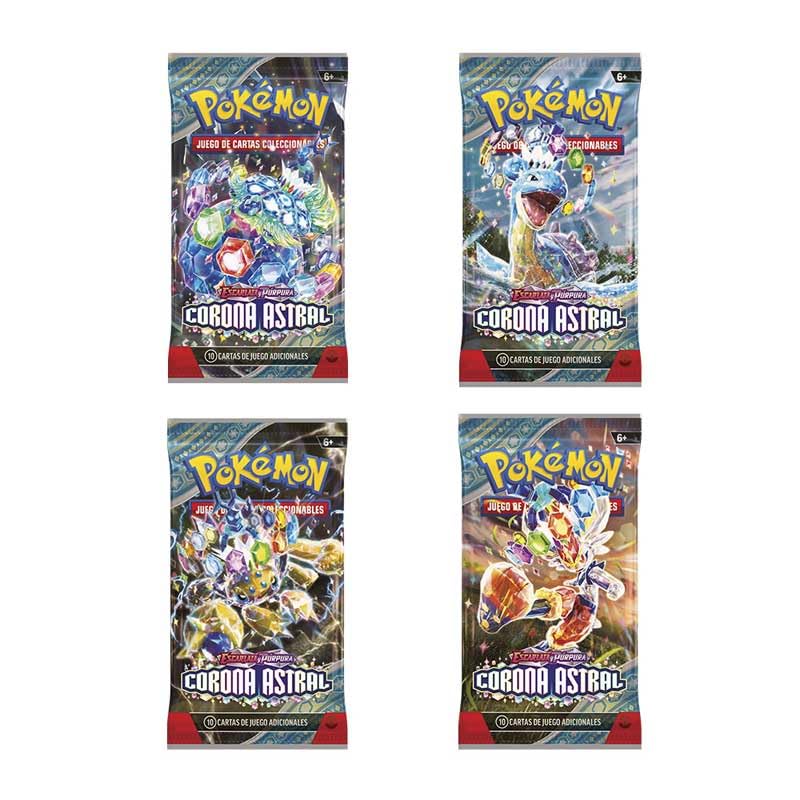sobre 10 Cartas Pokemon Corona astr