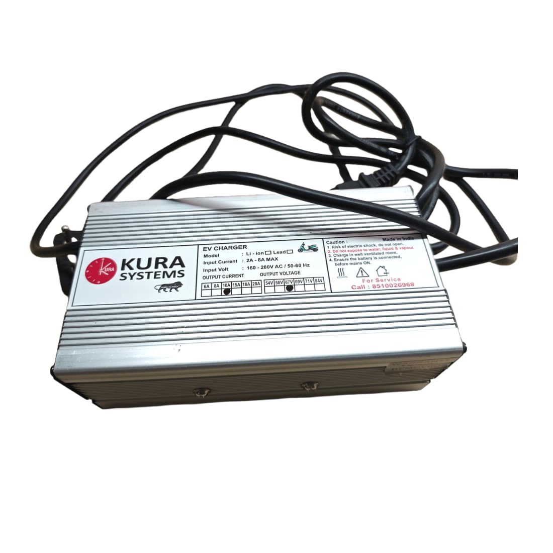 INS 67.2V 10A Fast Lithium-Ion Battery Charger