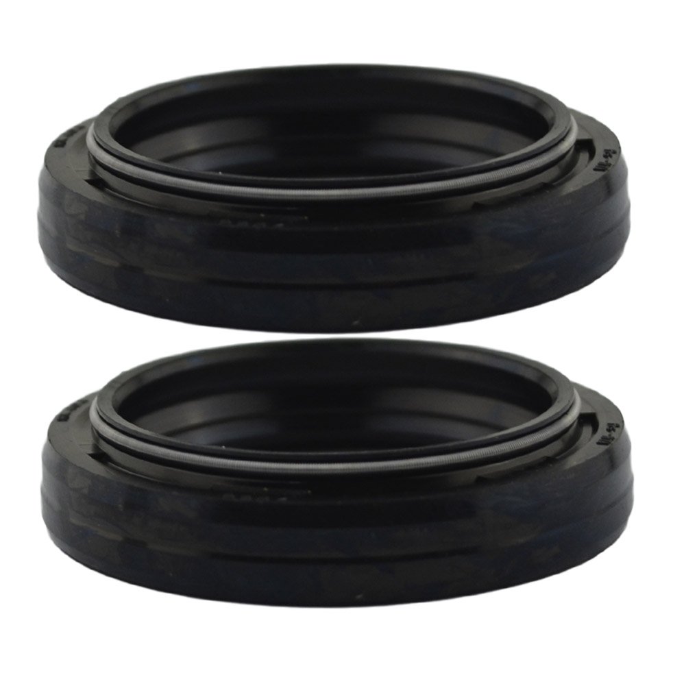 AHL Front Fork Shock Oil Seal Kit 37mm x 49mm x 8/10.5mm for Suzuki GS500E GS500 E 1989-2000 GS550EF / GS1150 EF 1984-1986